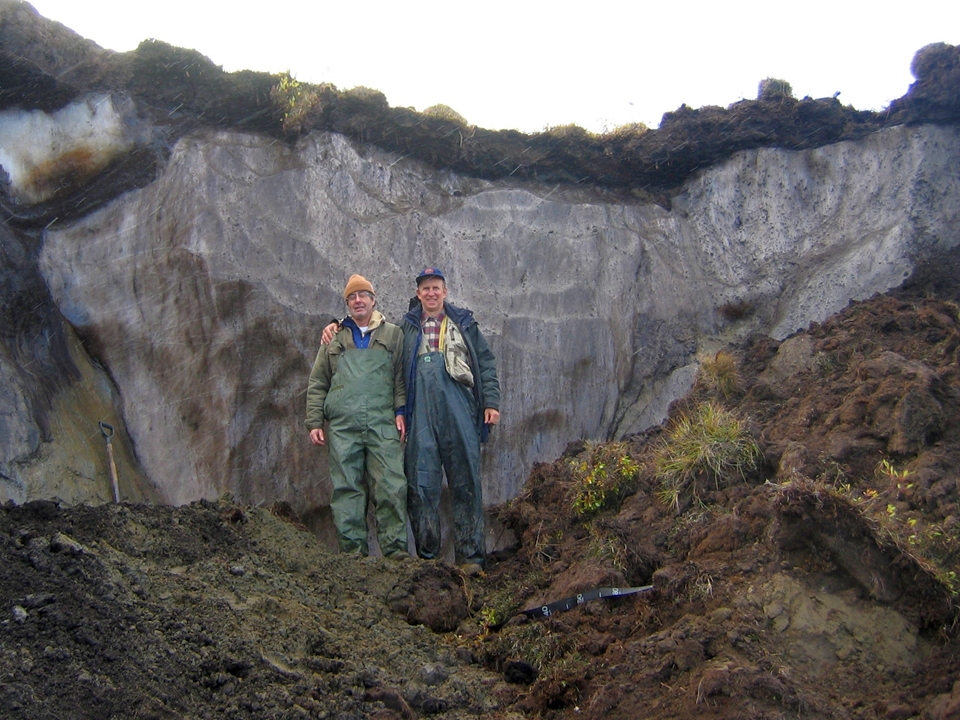 Ice wedge Fish Creek Yuri Torre